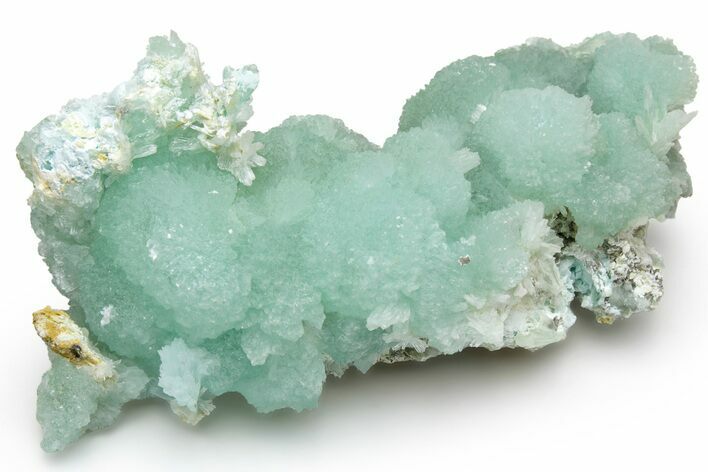 Blue-Green Aragonite Aggregation - Wenshan Mine, China #218039